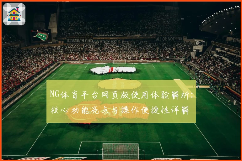 NG体育平台网页版使用体验解析：核心功能亮点与操作便捷性详解